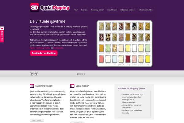 Inspire theme site design template sample