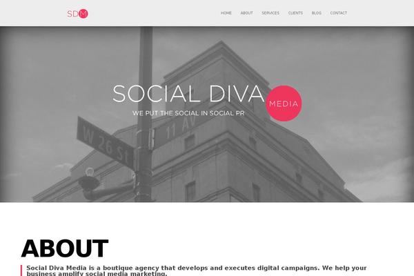 Status theme site design template sample