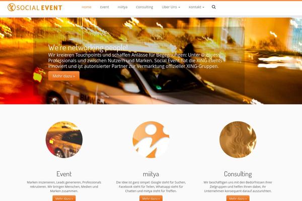 Customizr theme site design template sample