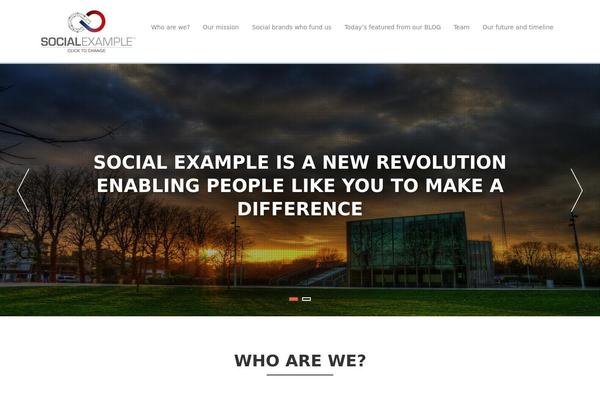 AccessPress Parallax theme site design template sample