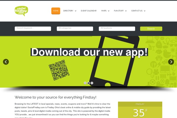 Site using Facebook Photo Fetcher plugin