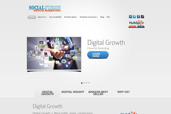 Nova theme site design template sample