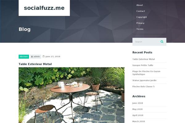 Together theme site design template sample