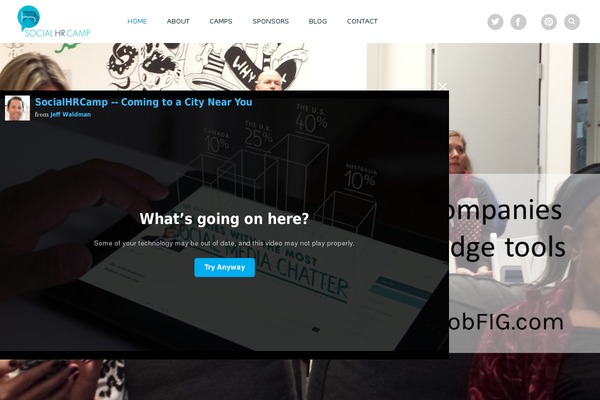socialhrcamp.com site used Exposed