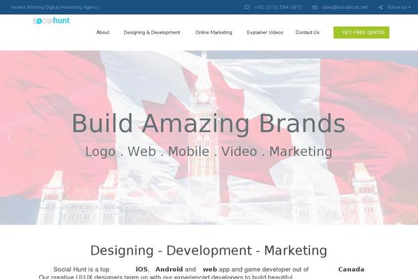 Seolounge theme site design template sample