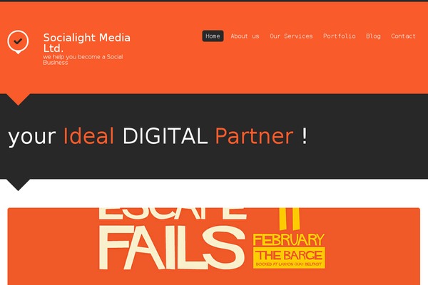 Creolio theme site design template sample