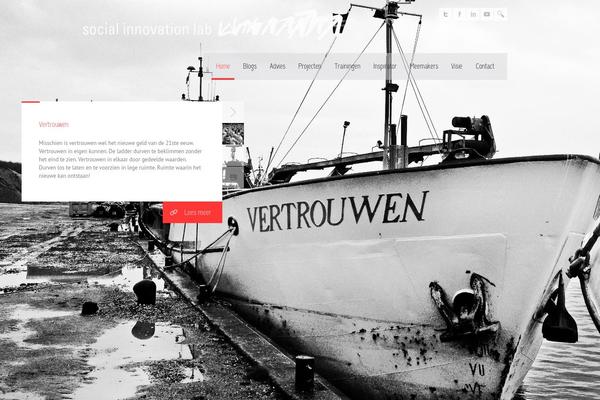 Duotive 5ive theme site design template sample