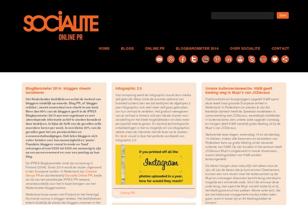 Site using Client Scroller Widget plugin