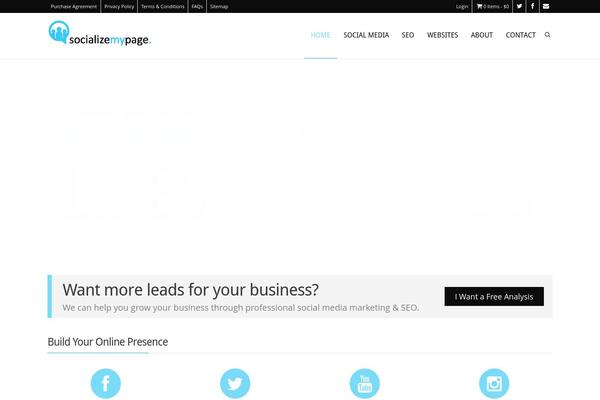 Alterna theme site design template sample