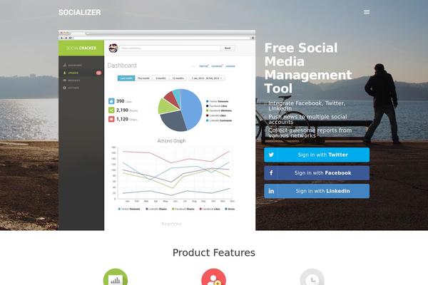 Site using Async Social Sharing plugin