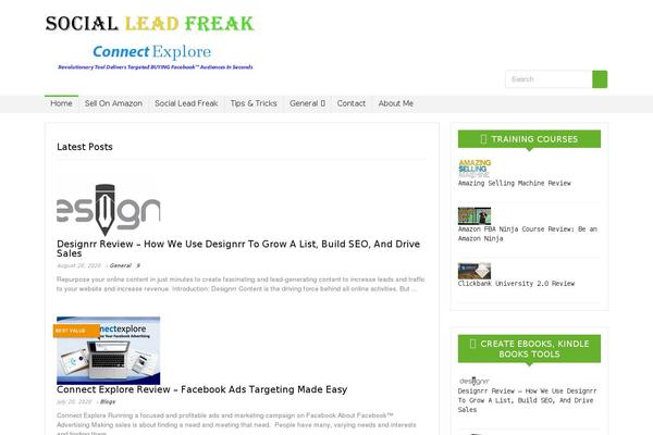 socialleadsfreak.com site used REHub