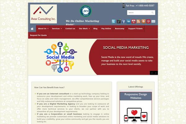 sociallylegalaudit.com site used Avaxusa