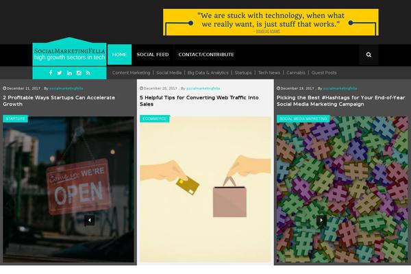 Site using Featured Page Widget plugin