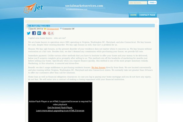 socialmarketservices.com site used Jet