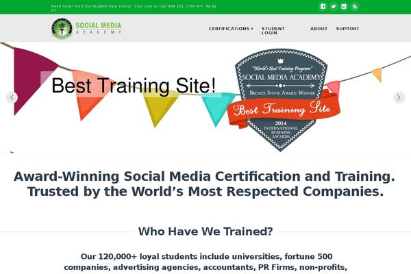 Site using Wp-courseware plugin