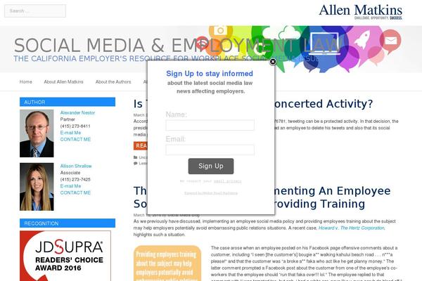 Site using OSD Social Media Sharing plugin