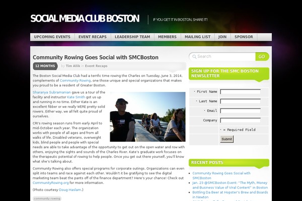 Site using Featured Content Gallery plugin