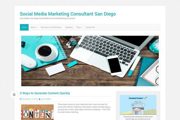 Daisy Blue theme site design template sample