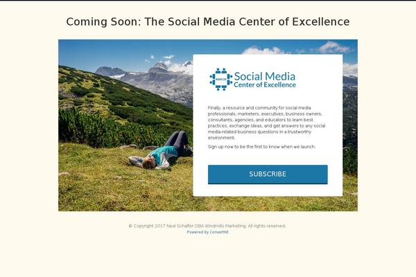 Site using Seedprod-coming-soon-pro plugin