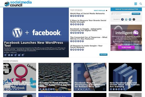 Smc theme site design template sample