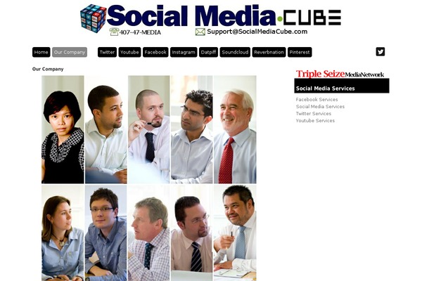 Grid Theme Responsive theme site design template sample