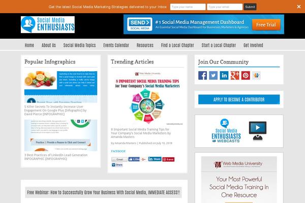 Site using Easy Author Image plugin