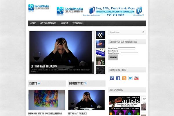 Site using AWeber Footer SlideUp plugin