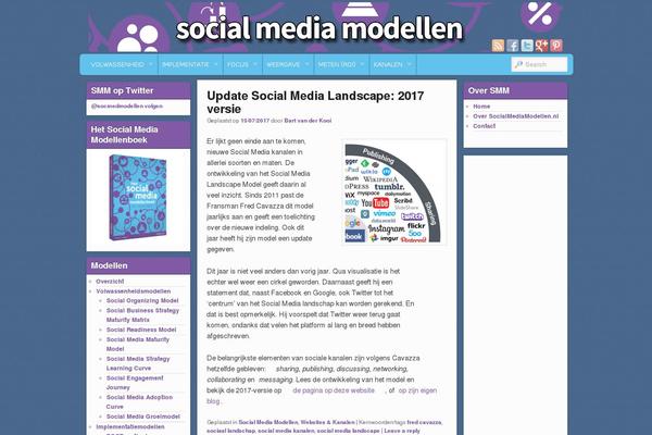 Kalium theme site design template sample