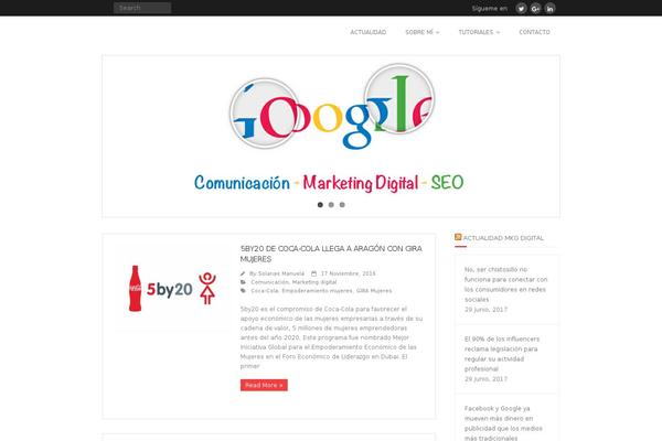 Minamaze theme site design template sample