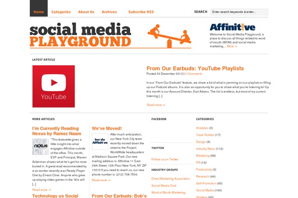 Bloggingstream theme site design template sample