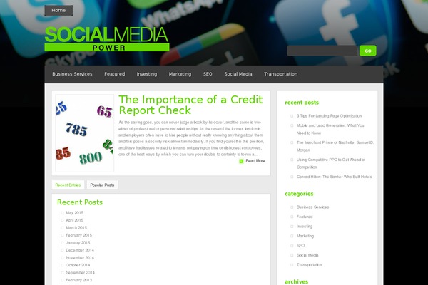 Quadro theme site design template sample