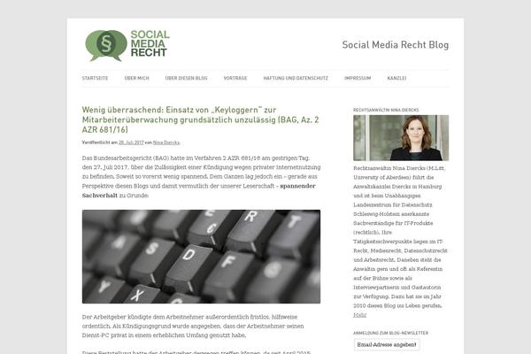 Site using 2 Click Social Media Buttons plugin