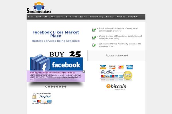 Site using Dbox 3D Slider Lite plugin