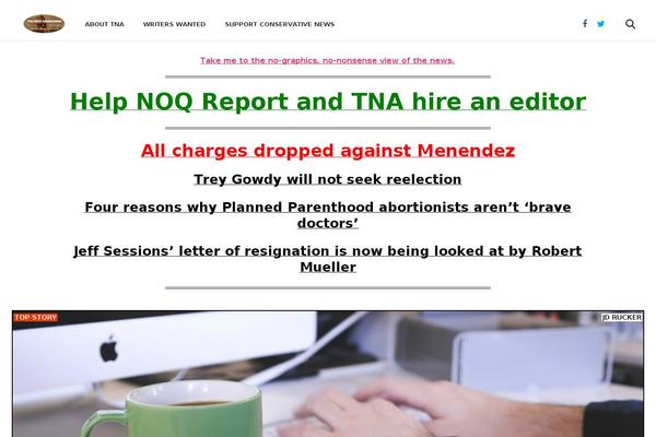 The Voux theme site design template sample