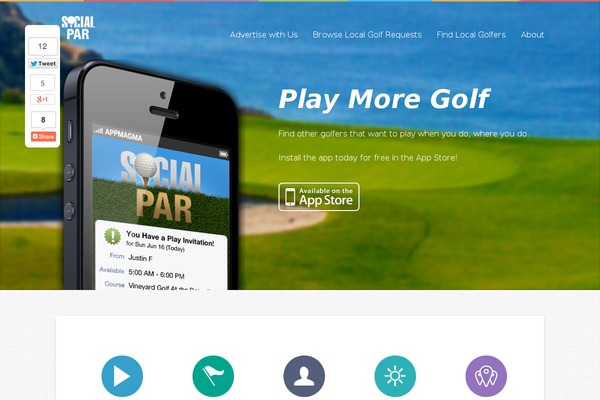 socialpar.com site used Appify