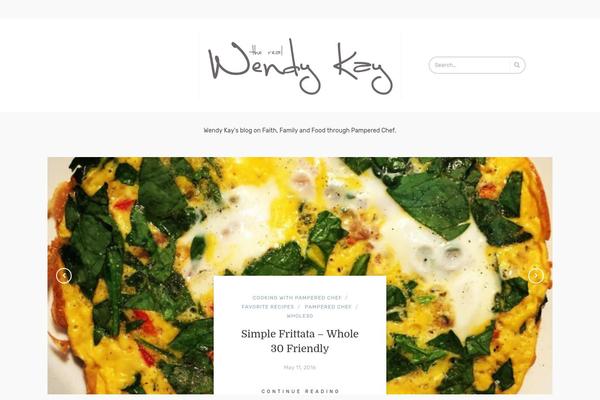 Risen theme site design template sample