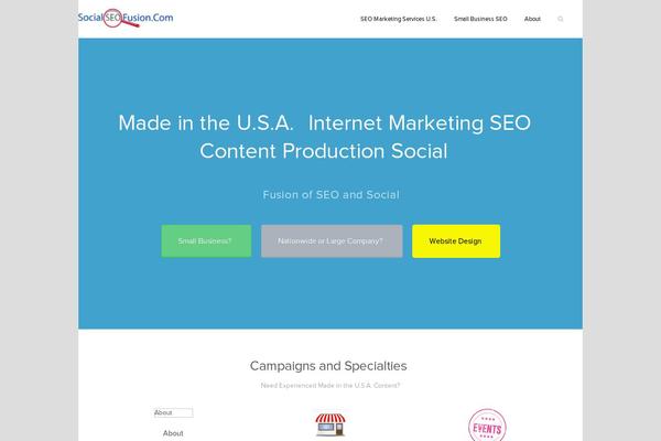 Scroller theme site design template sample