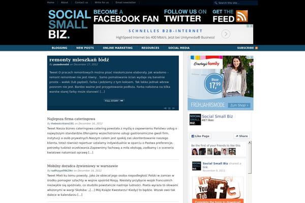 Foodiepro-v320 theme site design template sample