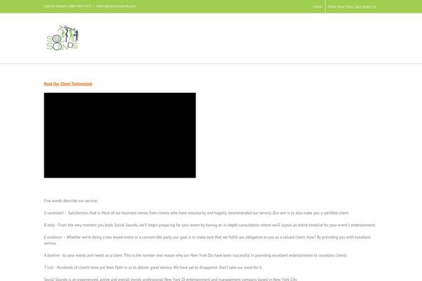 Site using Click plugin