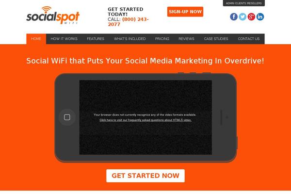 socialspotwifi.com site used Dwd