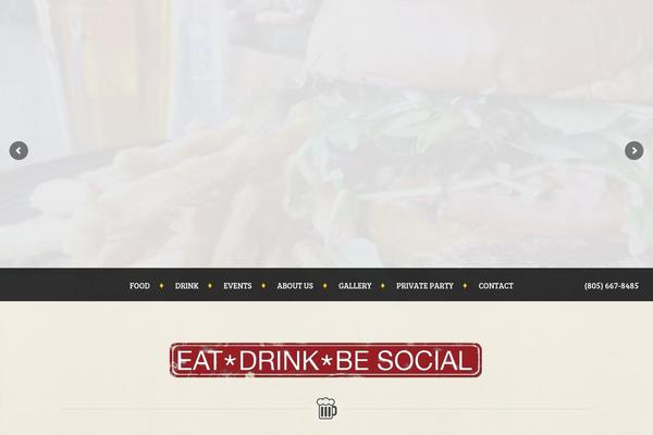 Social-tap theme site design template sample
