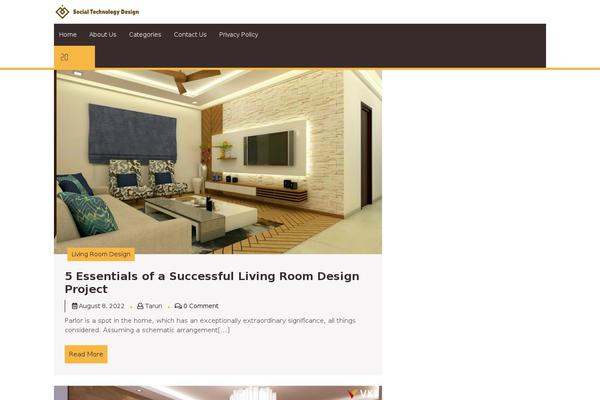 Interior-designs theme site design template sample
