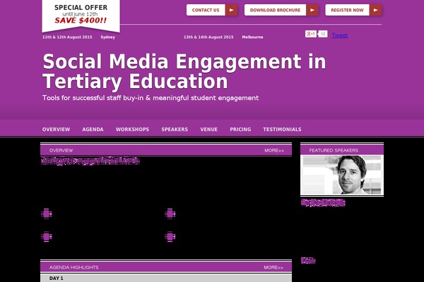 criterion_conferences theme websites examples