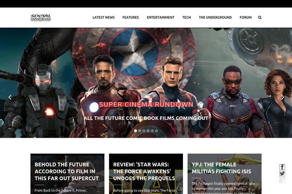 Site using Simplified Social Share plugin