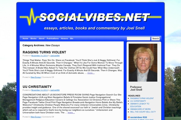 Weaver theme site design template sample