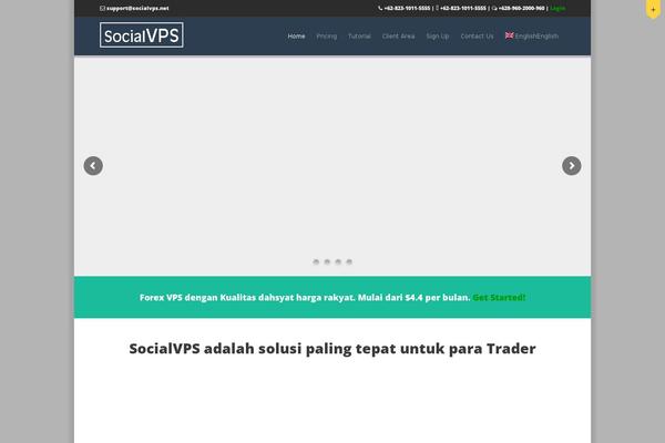 socialvps.net site used Hostmev2-child