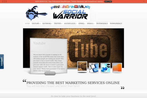 SimplePress theme site design template sample