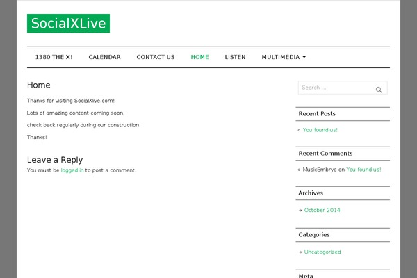 Soundboard theme site design template sample