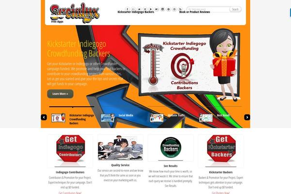 Caffeine theme site design template sample