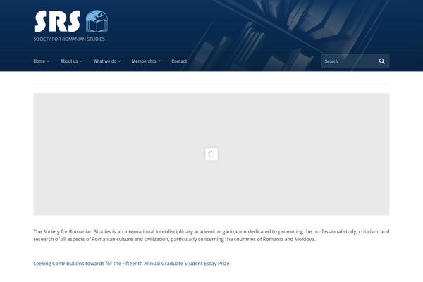 Academica theme site design template sample